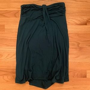 As Rose Rich strapless cover up